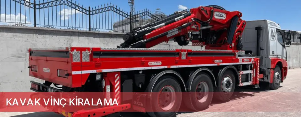 Kavak İlçemi Vinç Kiralama